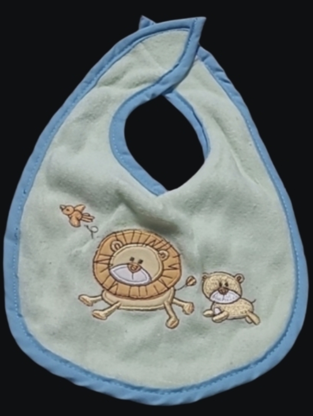 BABY BOY'S BABY ESSENTIALS LION BIB